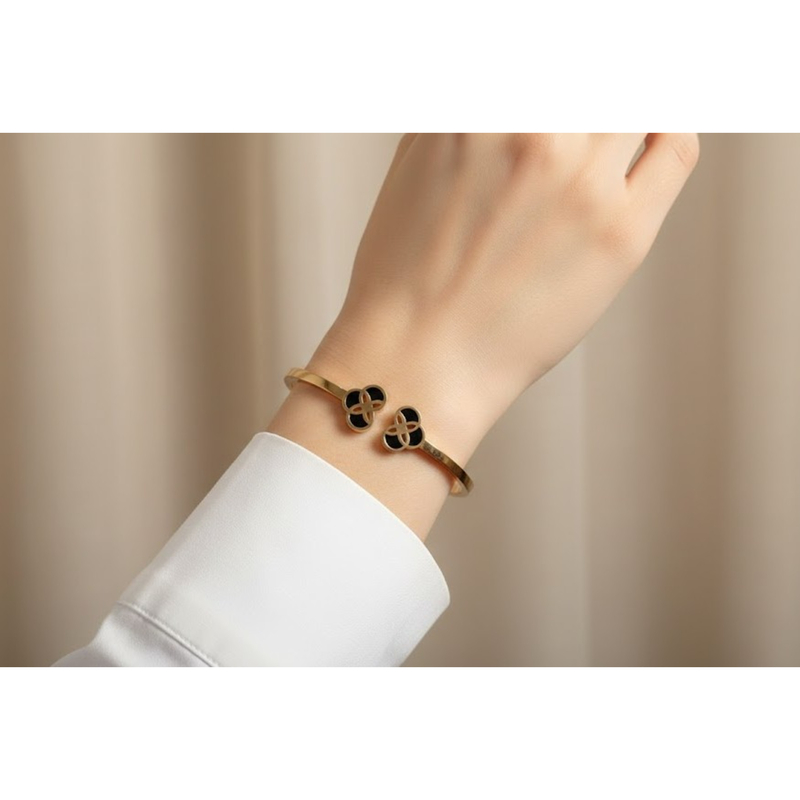 Florium™ : Sleek Cuff Bracelet   [BRSSCF-14]