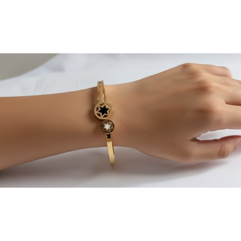 Florium™ : Sleek Cuff Bracelet   [BRSSCF-18]
