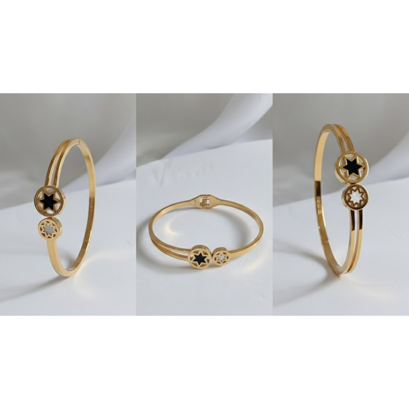 Florium™ : Sleek Cuff Bracelet   [BRSSCF-18]