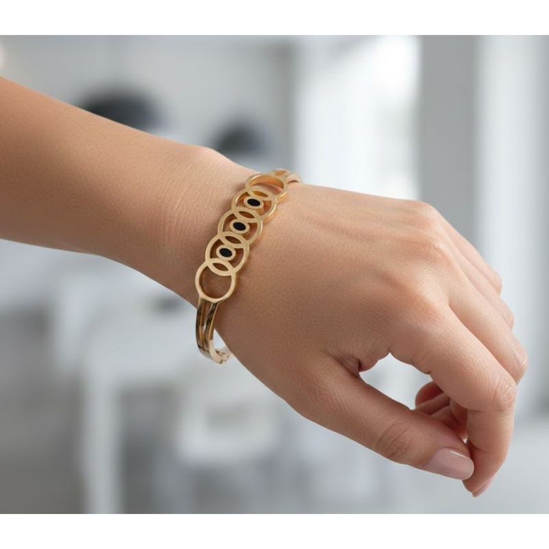 Florium™ : Sleek Cuff Bracelet   [BRSSCF-21]