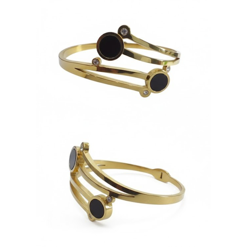 Florium™ : Sleek Cuff Bracelet   [BRSSCF-25]