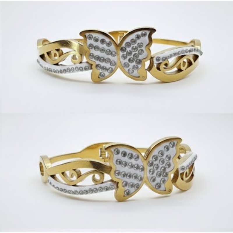 Florium™ : Sleek Cuff Bracelet   [BRSSCF-29]