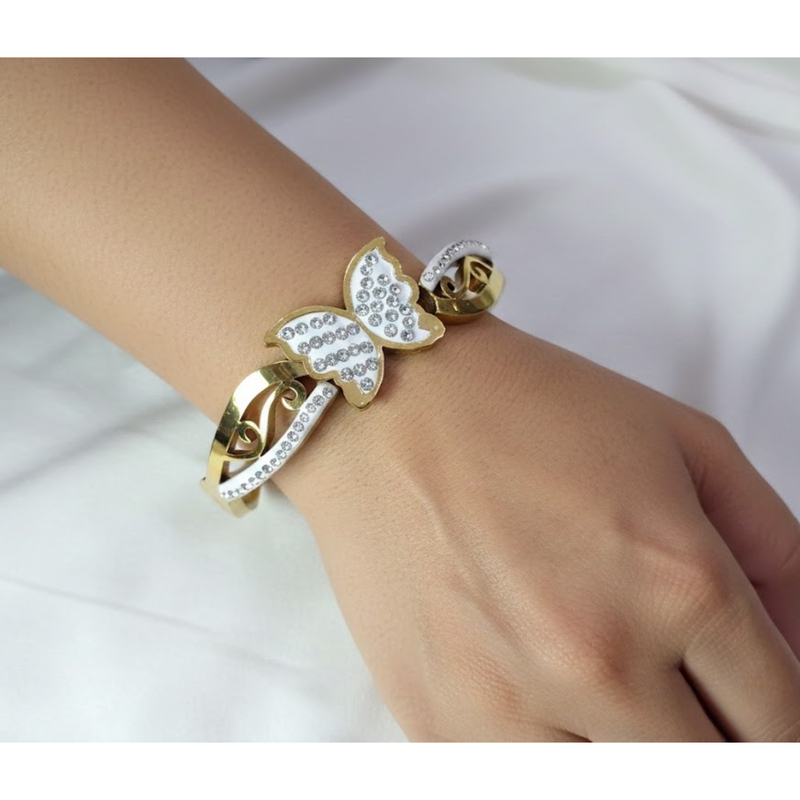 Florium™ : Sleek Cuff Bracelet   [BRSSCF-29]
