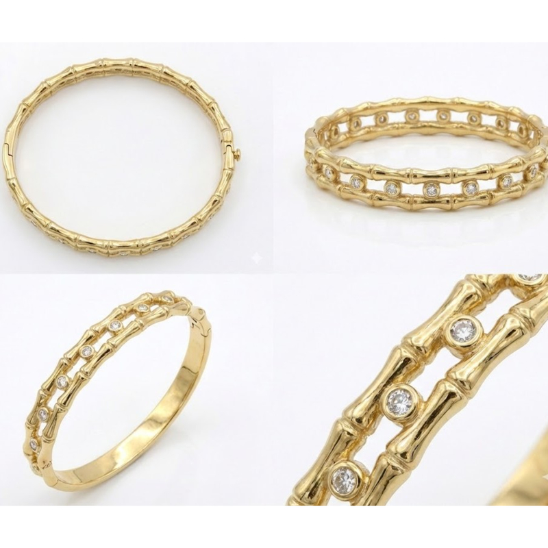 Florium™ : Sleek Cuff Bracelet  [BRSSCF-03]