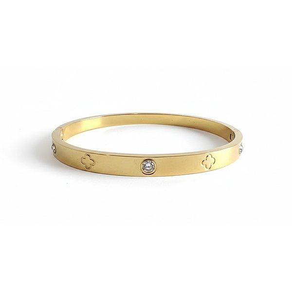 Florium™ : Sleek Cuff Bracelet   [BRSSCF-30]