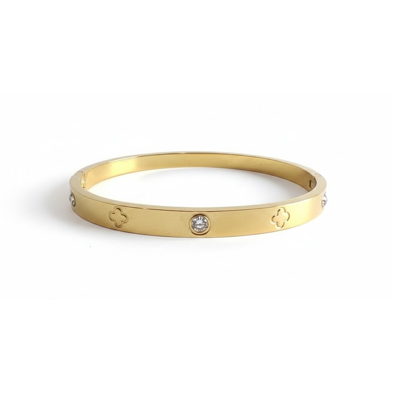 Florium™ : Sleek Cuff Bracelet   [BRSSCF-30]
