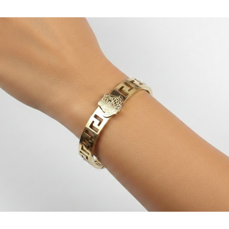 Florium™ : Sleek Cuff Bracelet   [BRSSCF-32]