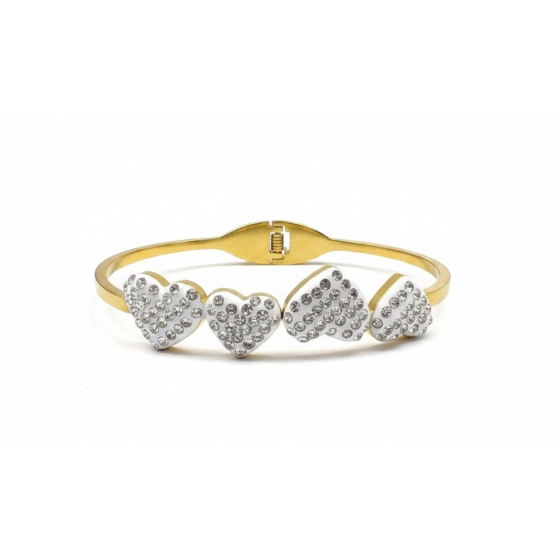 Florium™ : Sleek Cuff Bracelet   [BRSSCF-33]