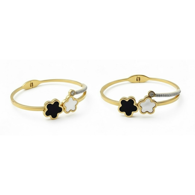 Florium™ : Sleek Cuff Bracelet   [BRSSCF-34]