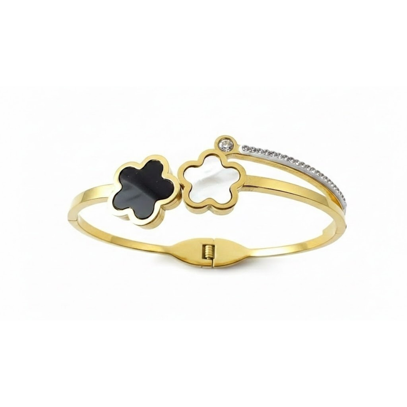 Florium™ : Sleek Cuff Bracelet   [BRSSCF-34]