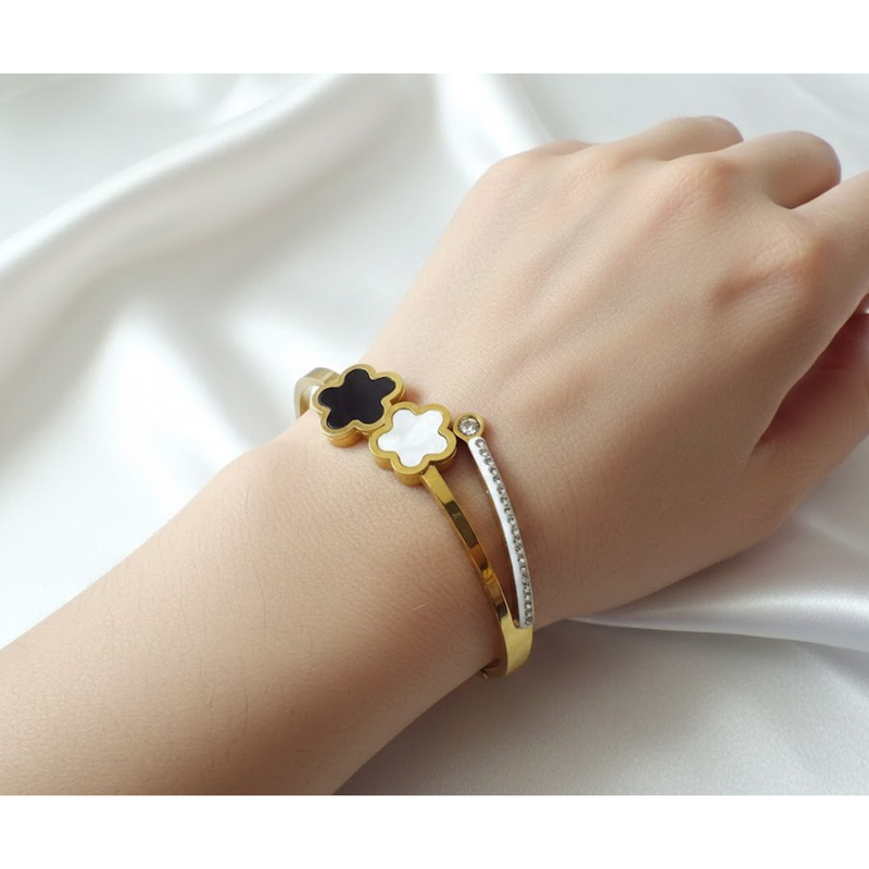 Florium™ : Sleek Cuff Bracelet   [BRSSCF-34]