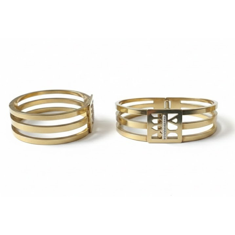 Florium™ : Sleek Cuff Bracelet   [BRSSCF-35]