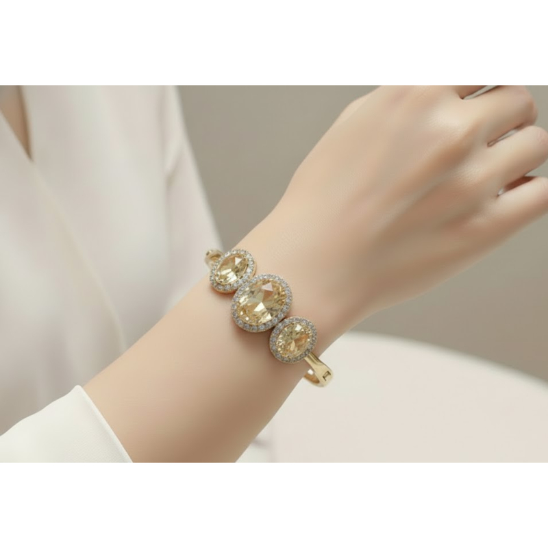 Florium™ Sleek Cuff Bracelet [BRSSCF-36C]
