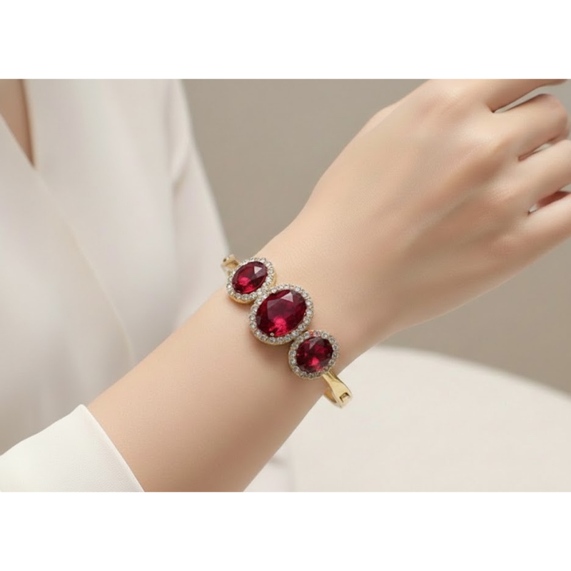 Florium™ Sleek Cuff Bracelet [BRSSCF-36E]