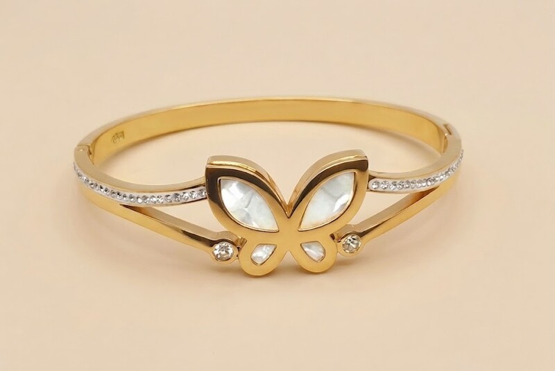 Florium™ Sleek Cuff Bracelet [BRSSCF-37]