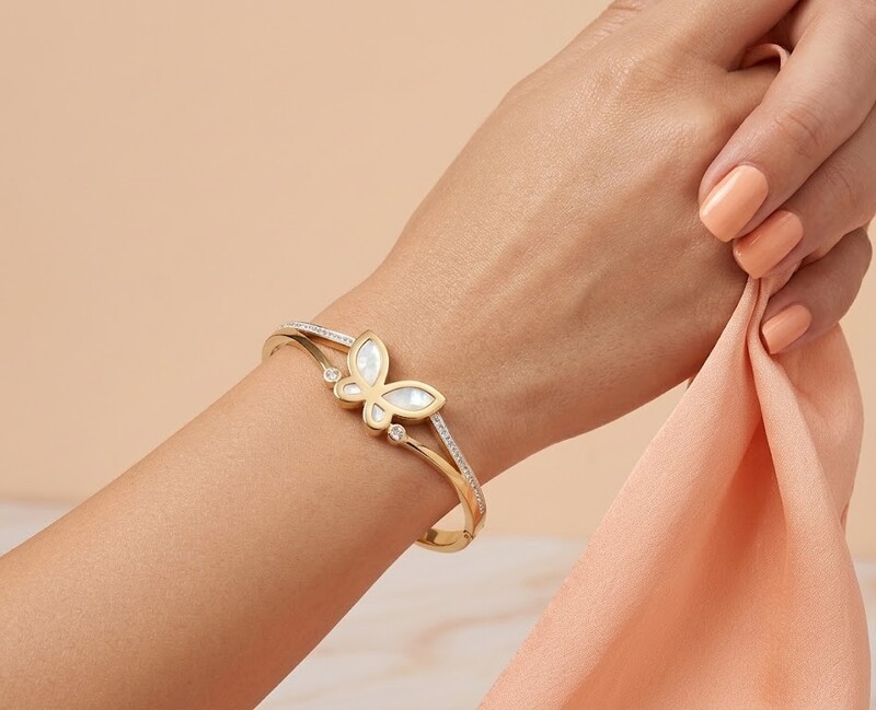 Florium™ Sleek Cuff Bracelet [BRSSCF-37]