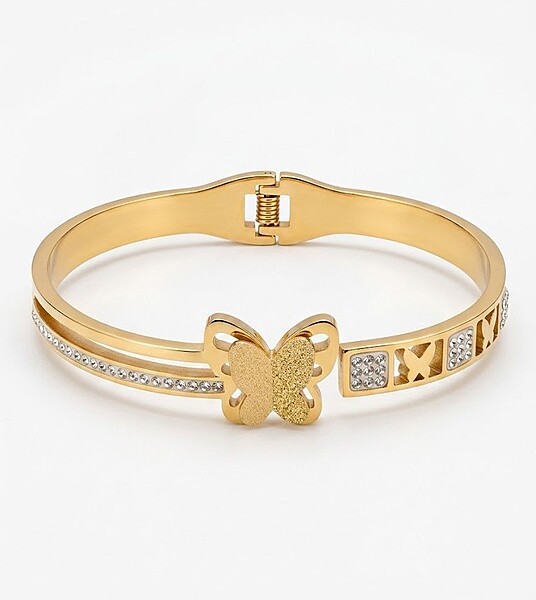 Florium™ Sleek Cuff Bracelet [BRSSCF-40]