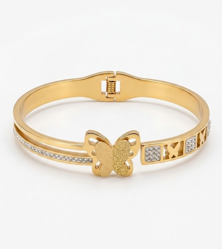 Florium™ Sleek Cuff Bracelet [BRSSCF-40]
