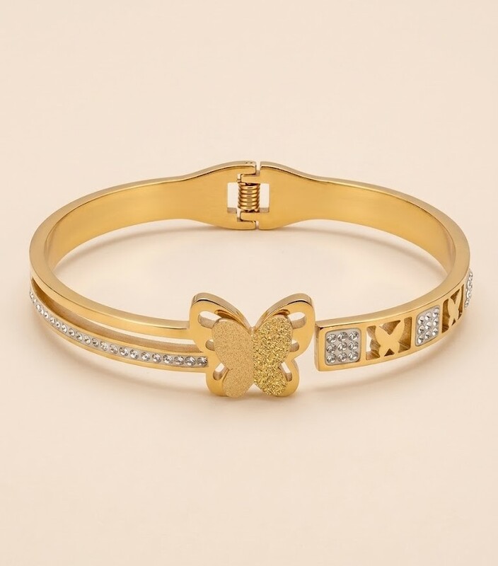 Florium™ Sleek Cuff Bracelet [BRSSCF-40]