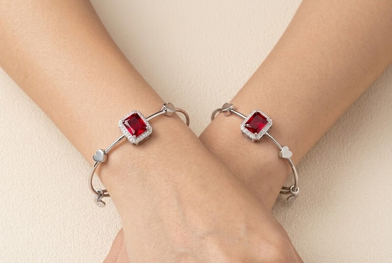 Florium™ Sleek Cuff Bracelet [BRSSCF-41B]