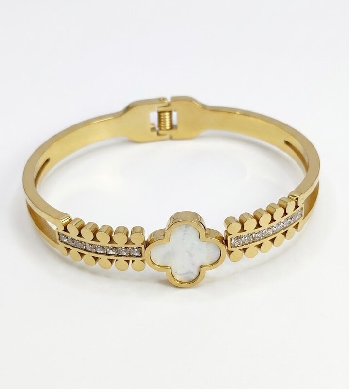 Florium™ Sleek Cuff Bracelet [BRSSCF-44]