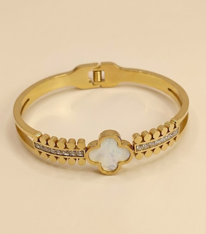 Florium™ Sleek Cuff Bracelet [BRSSCF-44]
