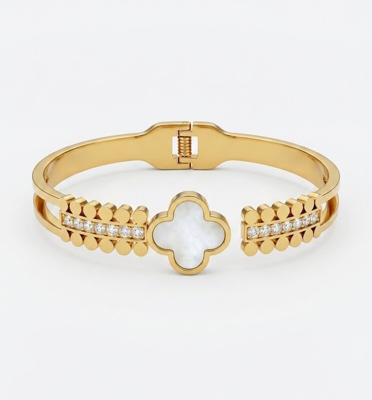 Florium™ Sleek Cuff Bracelet [BRSSCF-44]