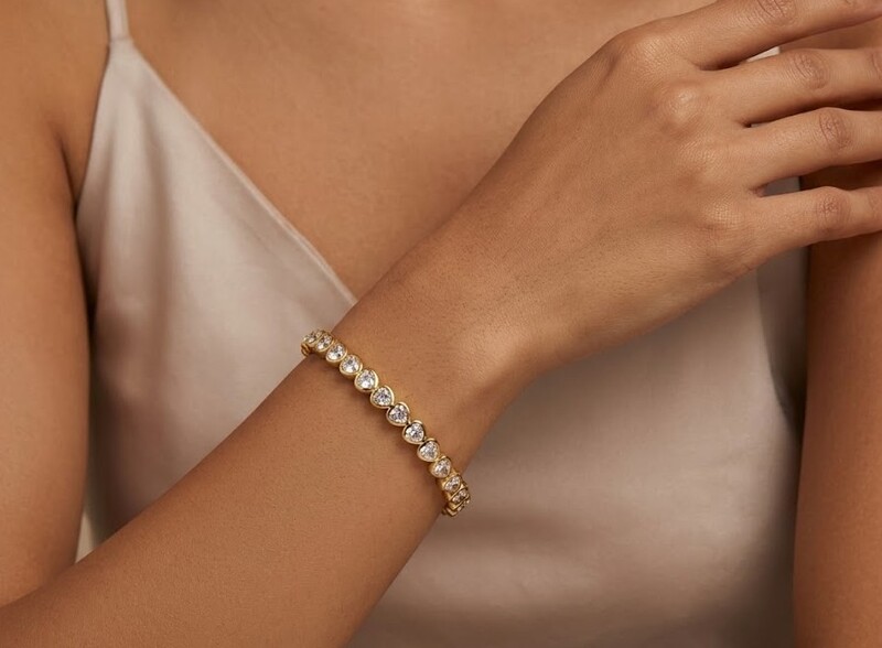 Florium™ Sleek Cuff Bracelet [BRSSCF-47]