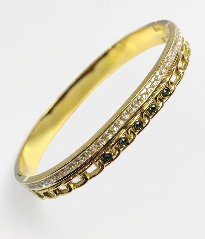 Florium™ Sleek Cuff Bracelet [BRSSCF-48]