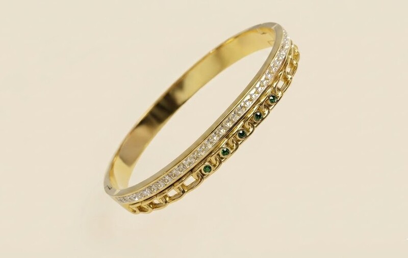 Florium™ Sleek Cuff Bracelet [BRSSCF-48]