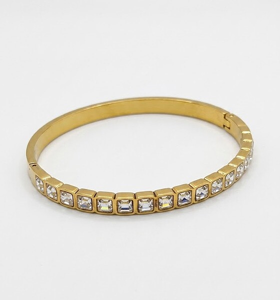 Florium™ Sleek Cuff Bracelet [BRSSCF-49]