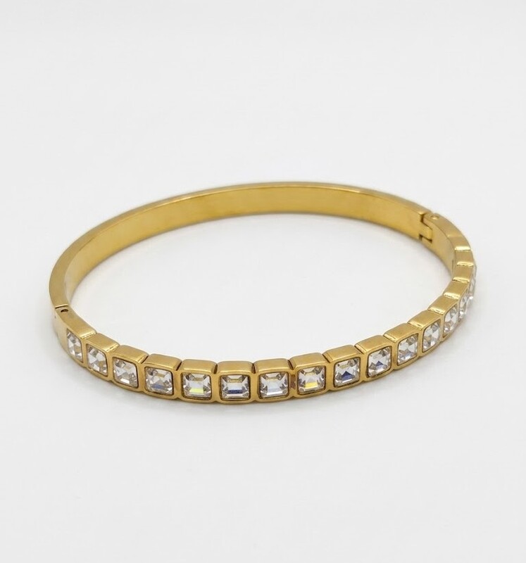 Florium™ Sleek Cuff Bracelet [BRSSCF-49]