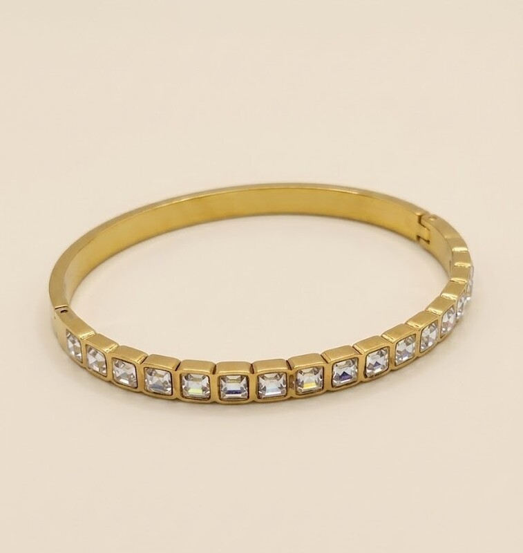 Florium™ Sleek Cuff Bracelet [BRSSCF-49]