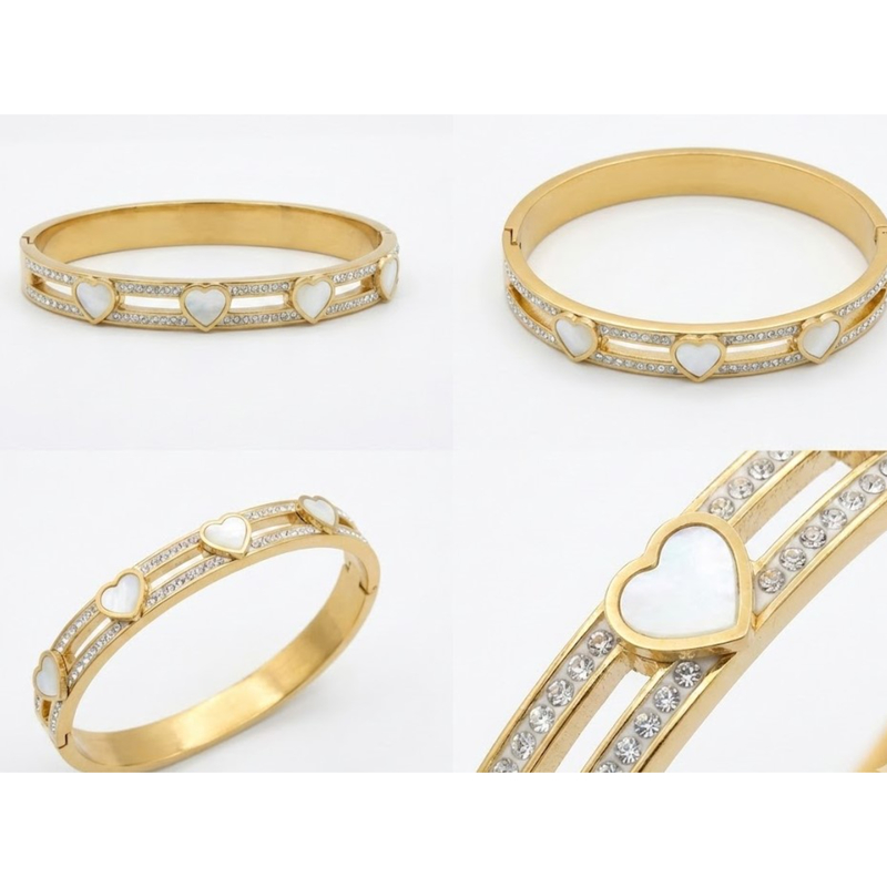 Florium™ : Sleek Cuff Bracelet  [BRSSCF-05]