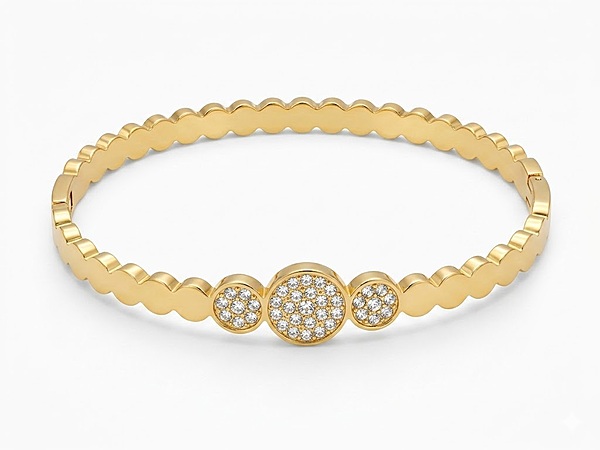 Florium™ Sleek Cuff Bracelet [BRSSCF-50]