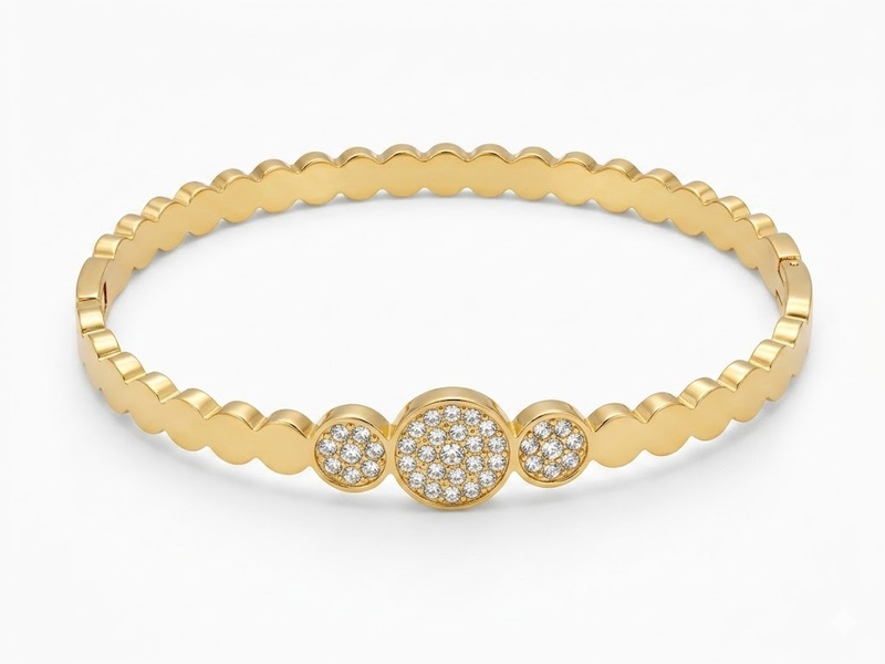 Florium™ Sleek Cuff Bracelet [BRSSCF-50]