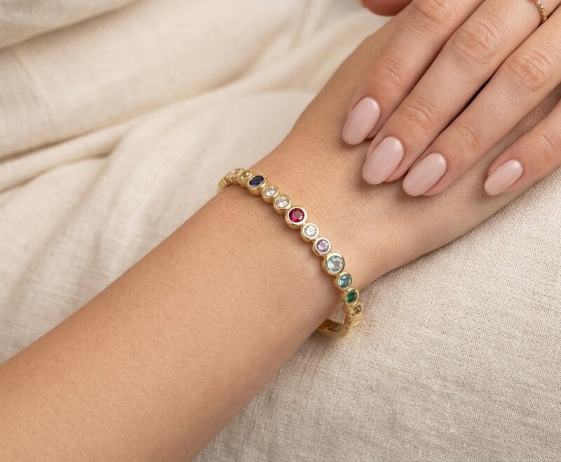 Florium™ Sleek Cuff Bracelet [BRSSCF-51]