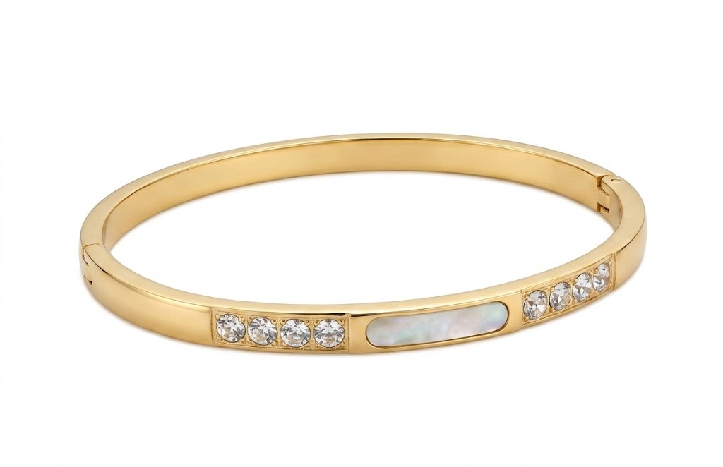 Florium™ Sleek Cuff Bracelet [BRSSCF-54]
