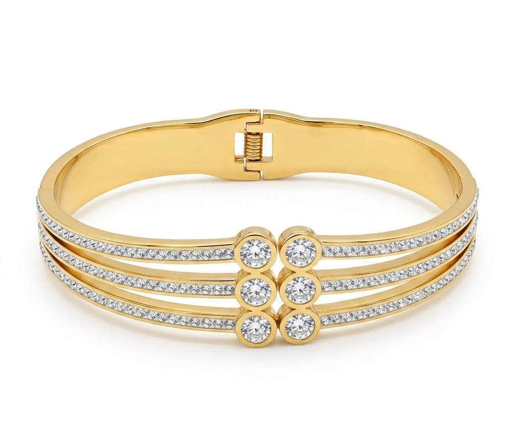 Florium™ Sleek Cuff Bracelet [BRSSCF-56]