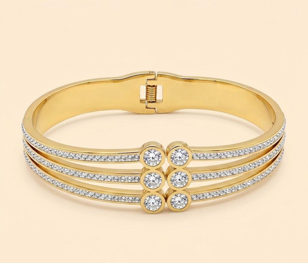 Florium™ Sleek Cuff Bracelet [BRSSCF-56]
