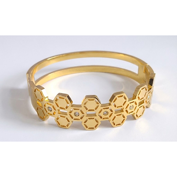Florium™ : Sleek Cuff Bracelet   [BRSSCF-08]