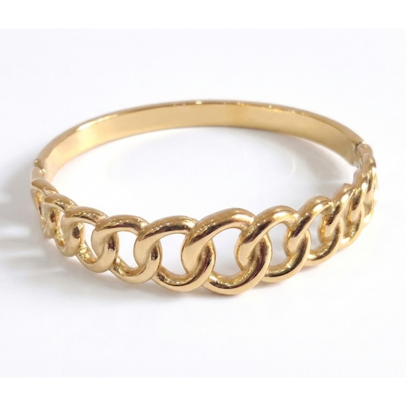 Florium™ : Sleek Cuff Bracelet   [BRSSCF-09]