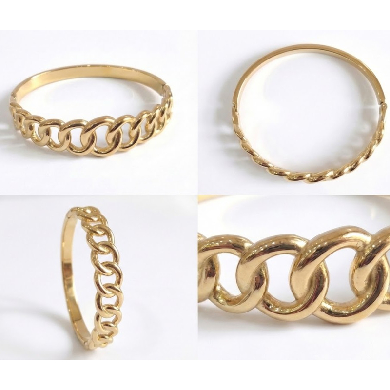 Florium™ : Sleek Cuff Bracelet   [BRSSCF-09]