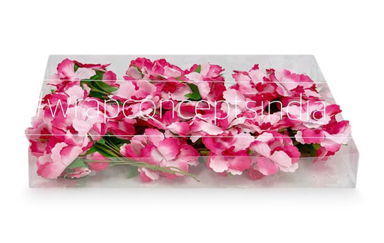 Flowers on stick - Bright Pink