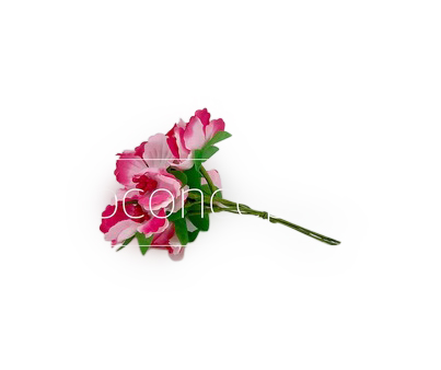 Flowers on stick - Bright Pink