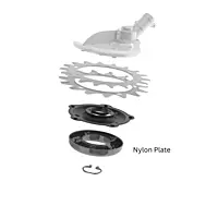 Bottom Disk For Power Rotary Scissors