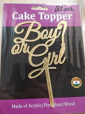 Acrylic Topper Baby Shower Acrylic Topper Baby Shower