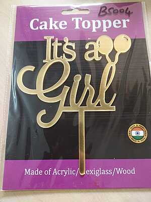 Acrylic Topper Baby Shower Acrylic Topper Baby Shower