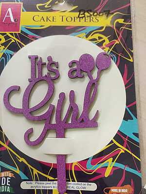 Acrylic Topper Baby Shower Acrylic Topper Baby Shower