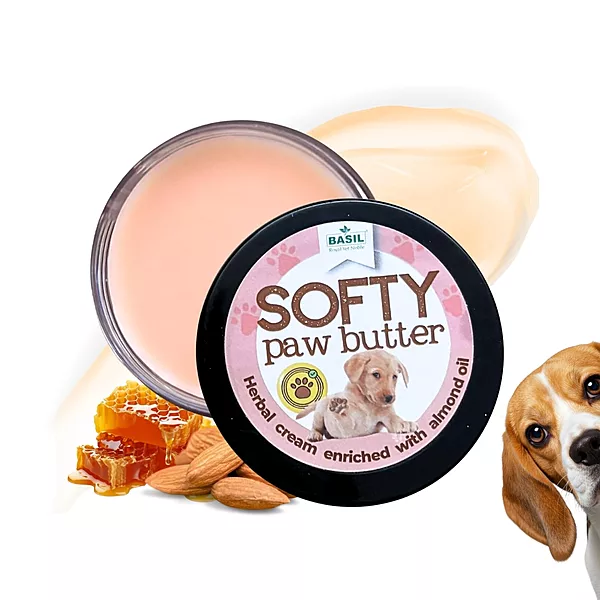 Basil Almond Softy Paw Butter for Dogs